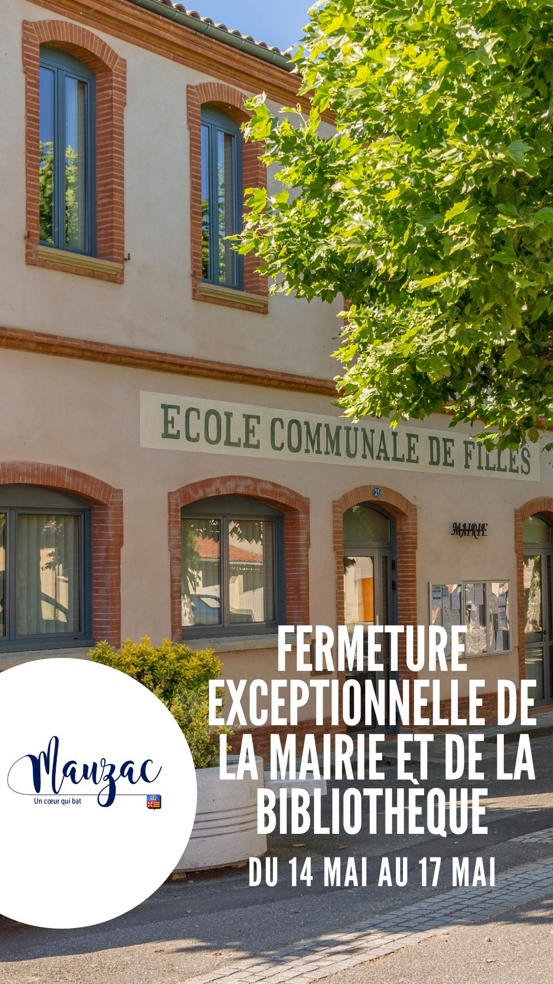 Story Instagram Fermeture Café Moderne Marron 1
